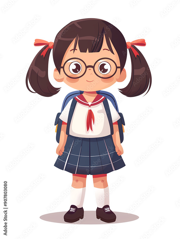 Student Character Illustration Student Character Illustration