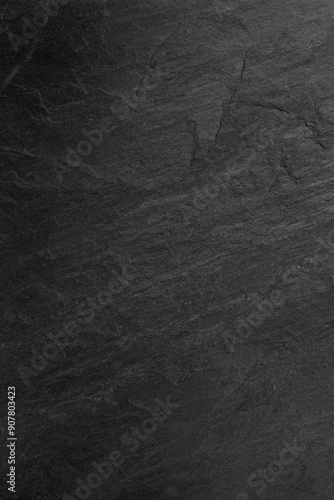 Dark grey black slate background or texture.