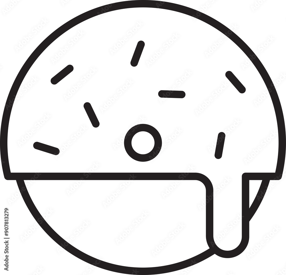 Donut Line Icon
Donut Line Icon