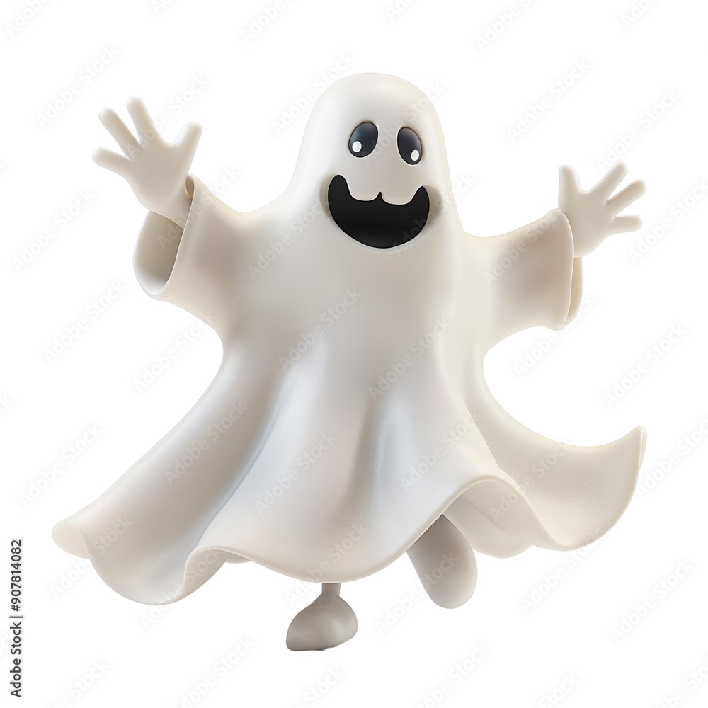 Halloween ghost isolated on white background Halloween ghost isolated on white background