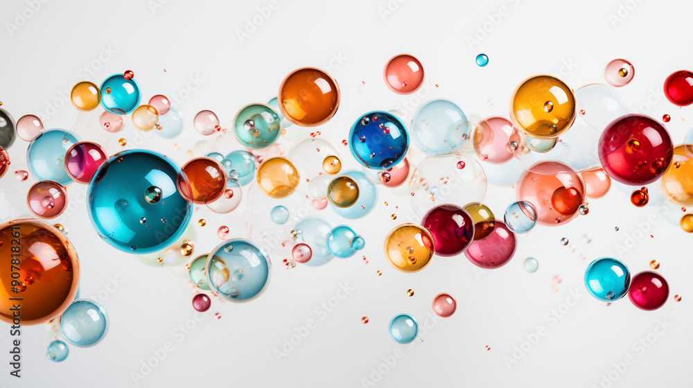 Colorful Bubbles on White Background, Abstract Image, Texture, Pattern, Wallpaper, Cover and Screen of Smartphone, Cell Phone, Computer, Laptop, 9:16 and 16:9 Format Colorful Bubbles on White Background, Abstract Image, Texture, Pattern, Wallpaper, Cover and Screen of Smartphone, Cell Phone, Computer, Laptop, 9:16 and 16:9 Format