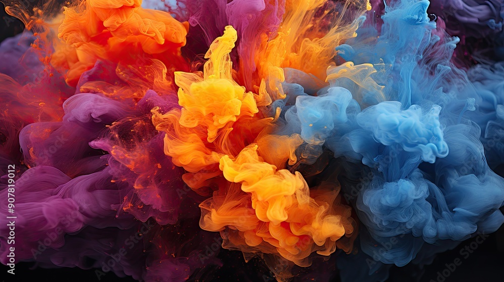 background with smoke background with smoke