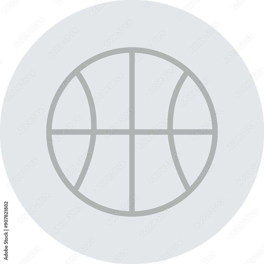 Basketball Vector Line Grey Circle Grey Basketball Vector Line Grey Circle Grey