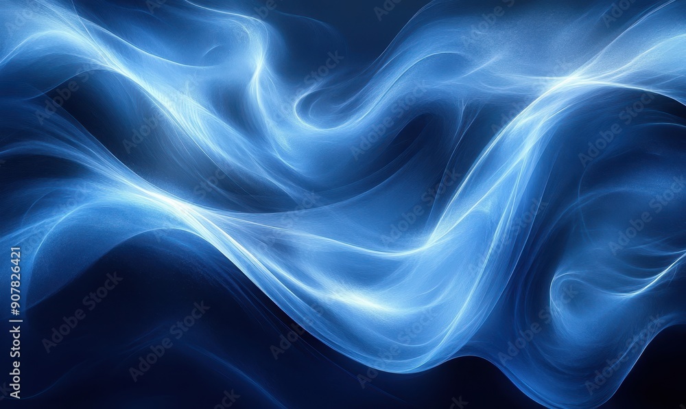 Abstract wave blue background Abstract wave blue background