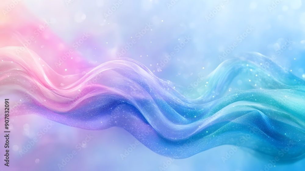 Pastel Holographic Gradient. Soft and dreamy color blend Pastel Holographic Gradient. Soft and dreamy color blend