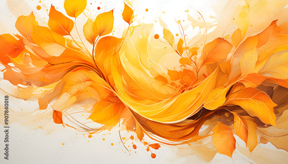 abstract background with flowers abstract background with flowers