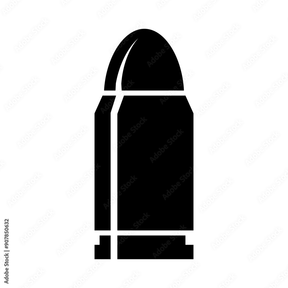Ammo Bullet icon template Ammo Bullet icon template