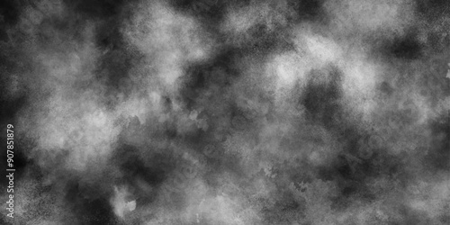 Abstract grey storm cloud texture. White dramatic smoke brush effect smoke swirls misty fog isolated, background. Gray grunge painted paper textured canvas for design watercolor scraped vector.	
