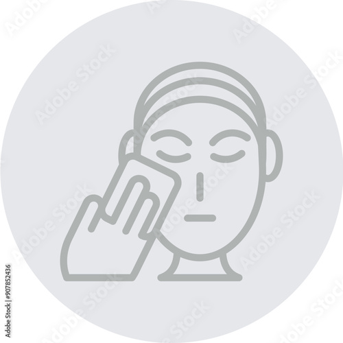 Makeup Removal Methods Line Grey Circle Grey