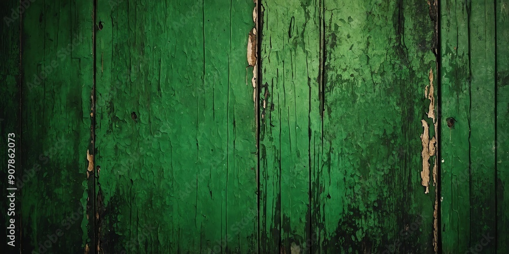 Obraz premium vintage wall green grungy texture for banner backgroun background