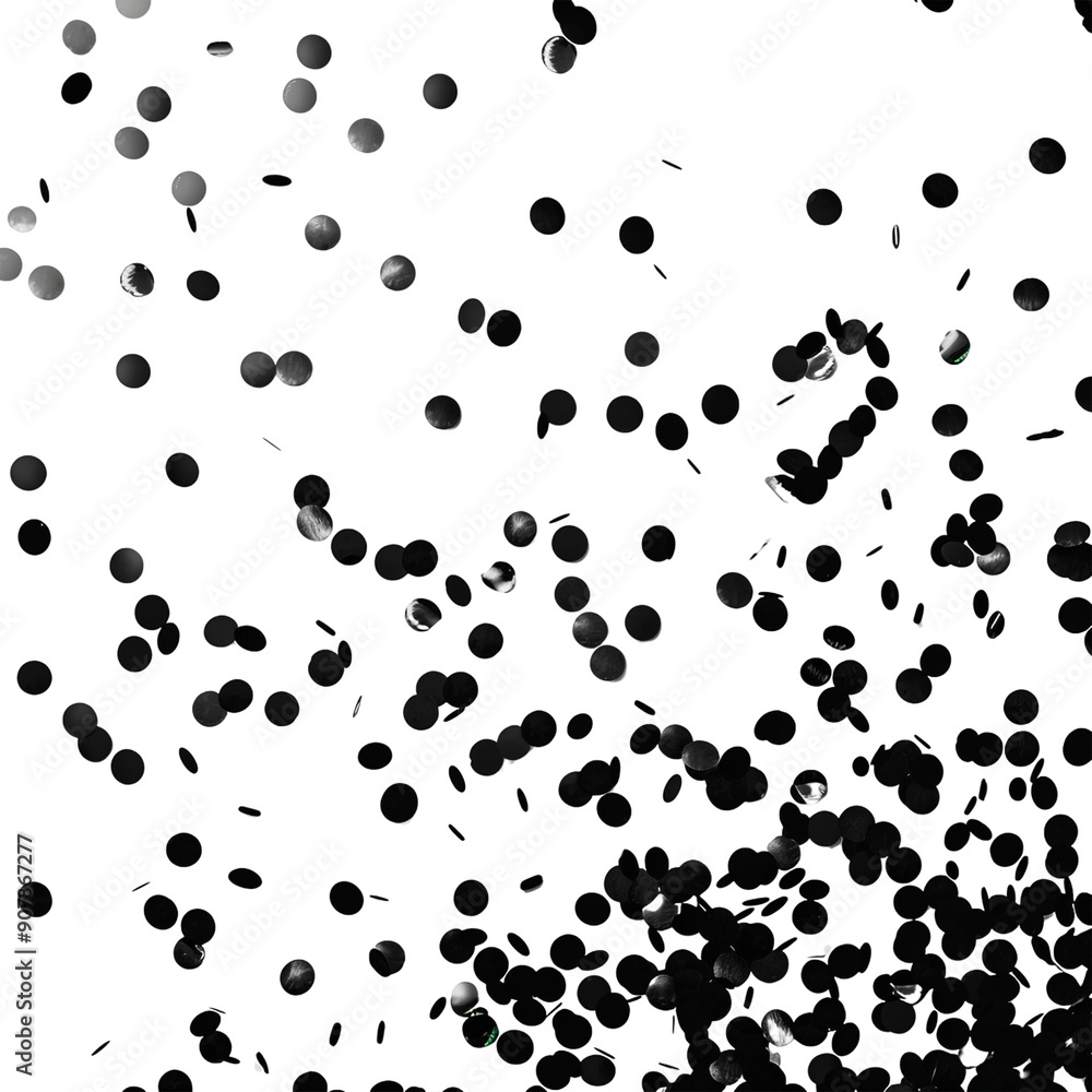 black dot confetti on white background render ultra black dot confetti on white background render ultra