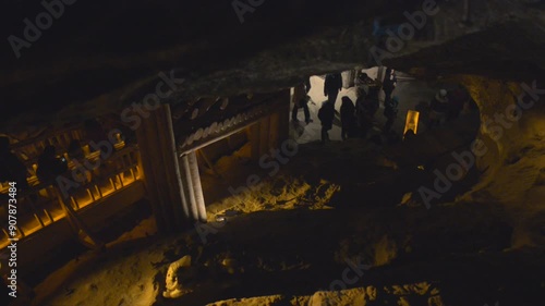 Wieliczka Salt Mine in southern Poland