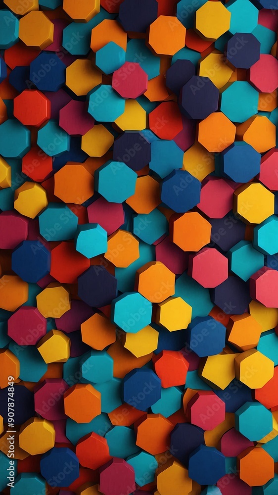 colorful geometric shapes abstract background illustration copy space design colorful geometric shapes abstract background illustration copy space design