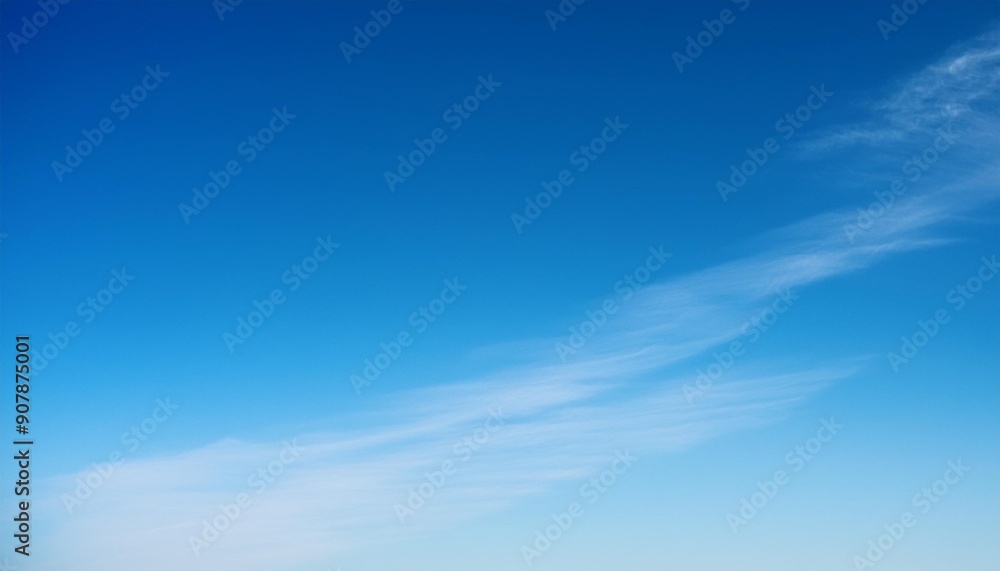 少し雲のある青空 少し雲のある青空