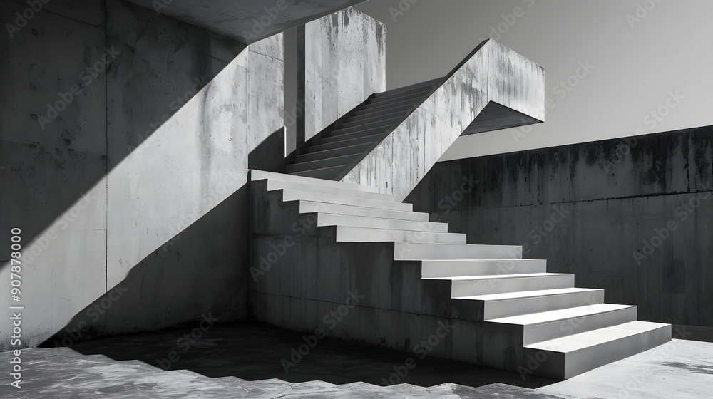 Minimalist Black and White Image, Bold Composition and High Contrast. Minimalist Black and White Image, Bold Composition and High Contrast.