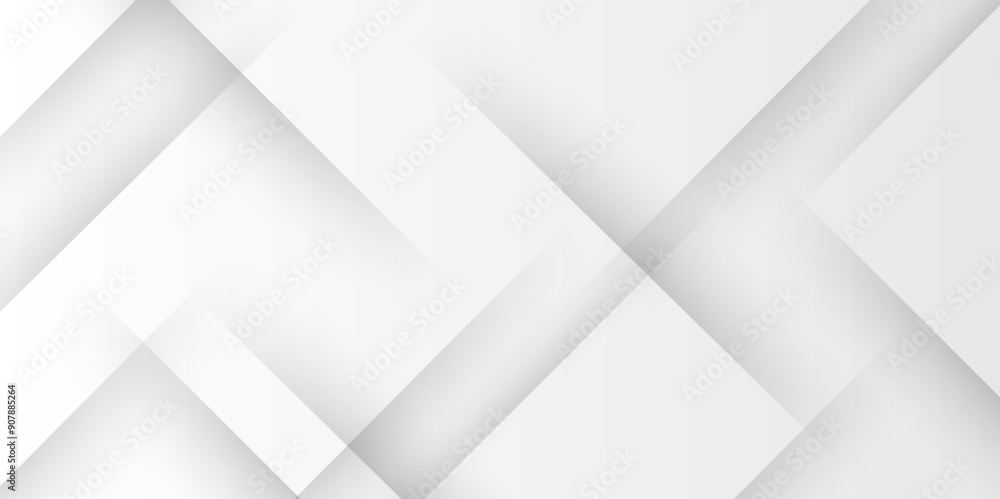 Fototapeta premium Elegant abstract background with grey lines with shadow. modern abstract gray line light dynamic shape composition background. modern design line and dots geometric background with copy space.