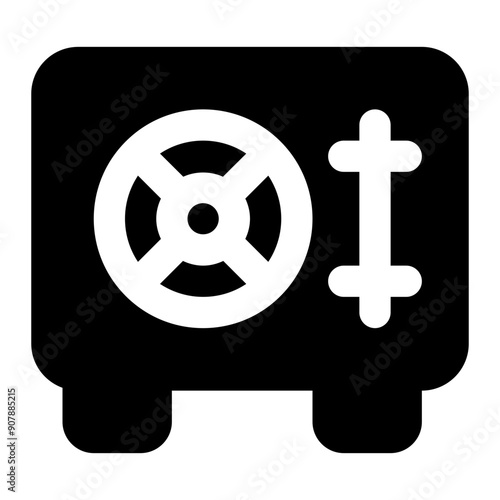 safebox icon for illustration