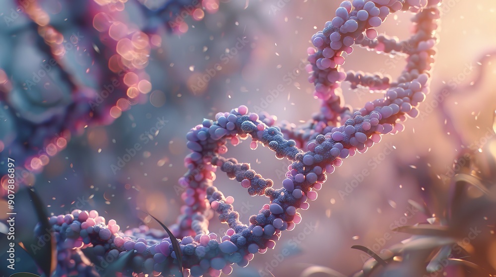 Wonderful Dna on shiny background Wonderful Dna on shiny background