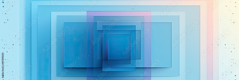 Colorful Gradient Rectangles Surrounding A Central Blue Rectangle In An Abstract Design Colorful Gradient Rectangles Surrounding A Central Blue Rectangle In An Abstract Design
