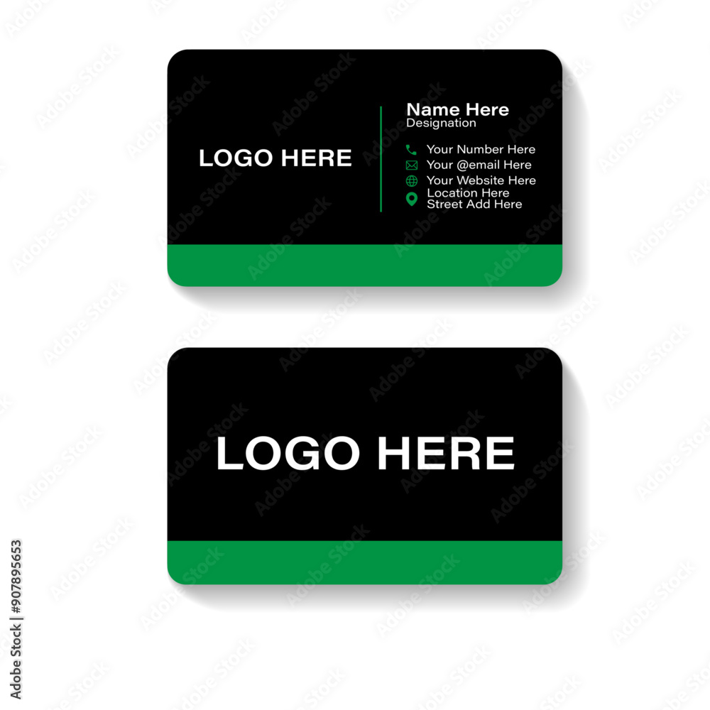 Modern creative business card design Modern creative business card design