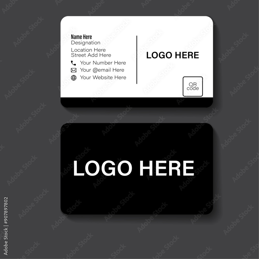 Modern creative business card design Modern creative business card design