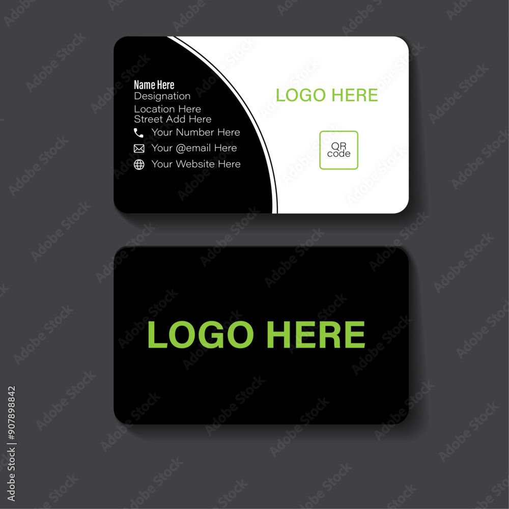 Modern creative business card design Modern creative business card design