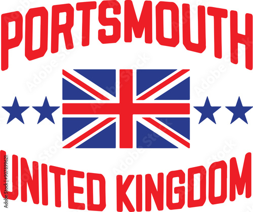 Portsmouth United Kingdom Vector