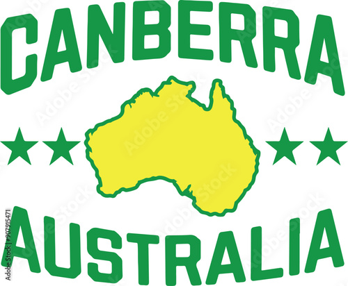 Canberra Australia Vector