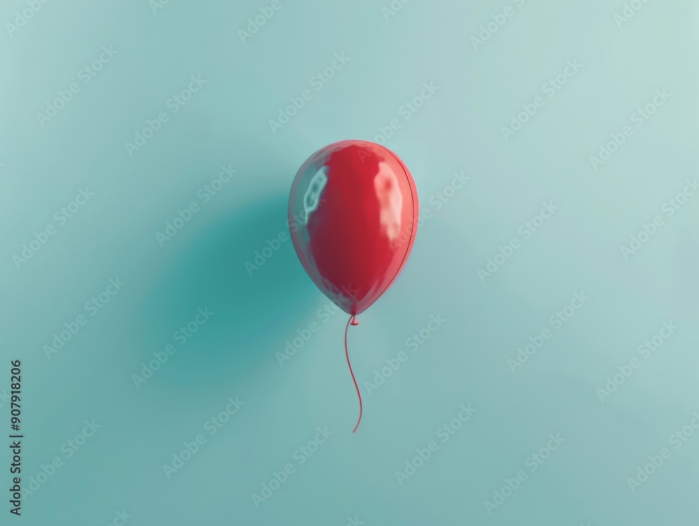 Medium shot of Balloon in the shape of a symbol themed background, bright tonality Medium shot of Balloon in the shape of a symbol themed background, bright tonality