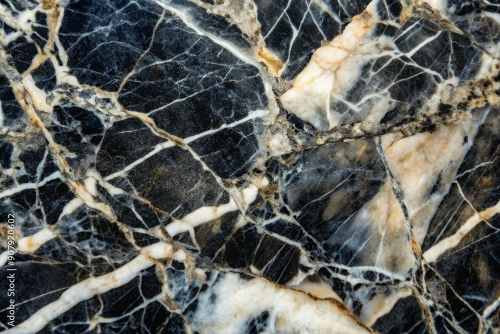 Abstract detailed close-up of natural black and white rock surface showcasing unique texture patterns and intricate marble-like veining for versatile backgrounds and designs. Abstract detailed close-up of natural black and white rock surface showcasing unique texture patterns and intricate marble-like veining for versatile backgrounds and designs.