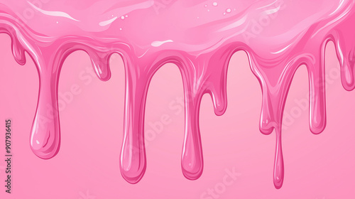 Dripping Liquid Slime, Glossy and Viscous Texture. Ideal for Creative Designs, Fun Visuals, and Kids' Projects. Perfect for Highlighting Playful Themes, Messy Art, and Craft Projects.