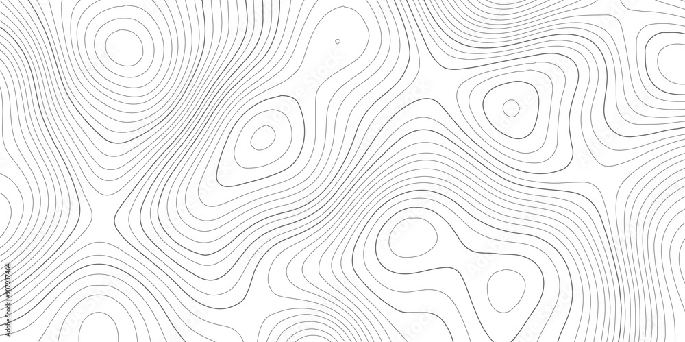 Abstract background wavy topographic line contour geography map. Seamless pattern and banner design. Modern and dynamic feel to topographic mapping vector illustration. Abstract background wavy topographic line contour geography map. Seamless pattern and banner design. Modern and dynamic feel to topographic mapping vector illustration.
