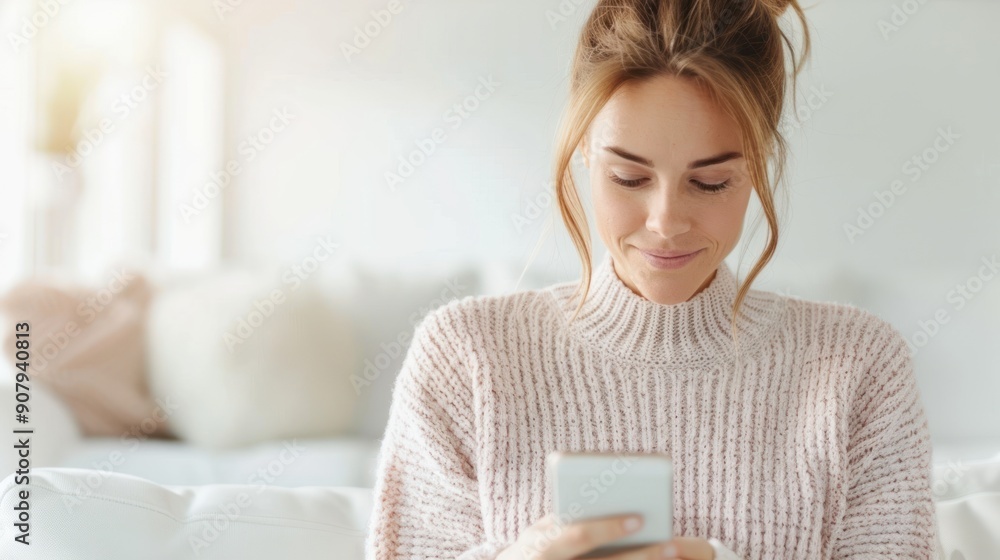 A candidate checking their phone for a response to a follow-up email in a cozy cafe A candidate checking their phone for a response to a follow-up email in a cozy cafe