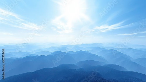 blue sky with clouds