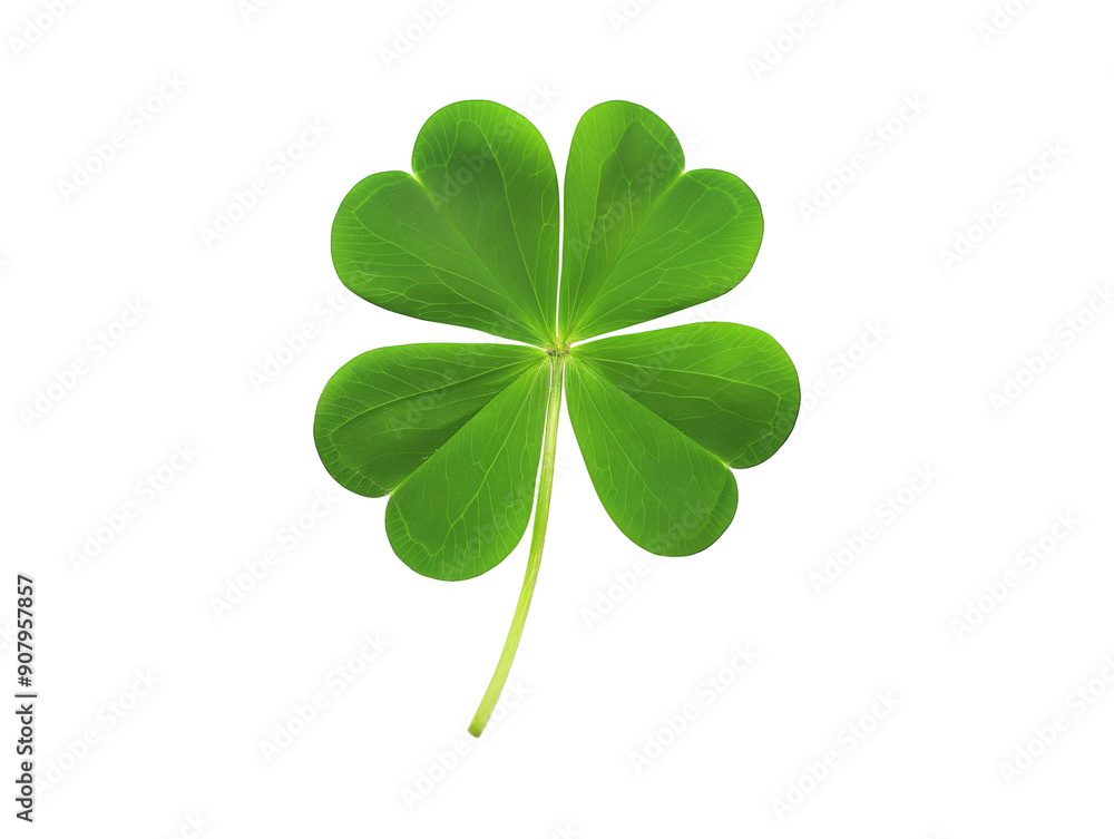 Four leaf clover isolated on transparent or white background Four leaf clover isolated on transparent or white background