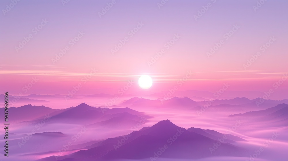 sunset in the mountains sunset in the mountains