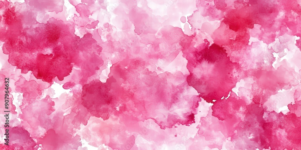 Fototapeta premium Abstract Pink Watercolor Background
