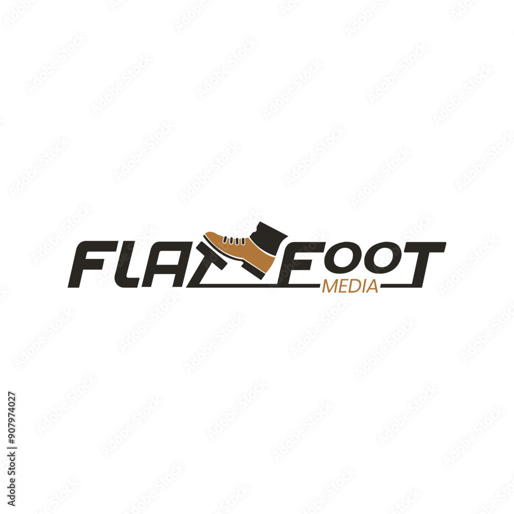 Obraz premium Premium Foot logo design - Earth Shohag :)