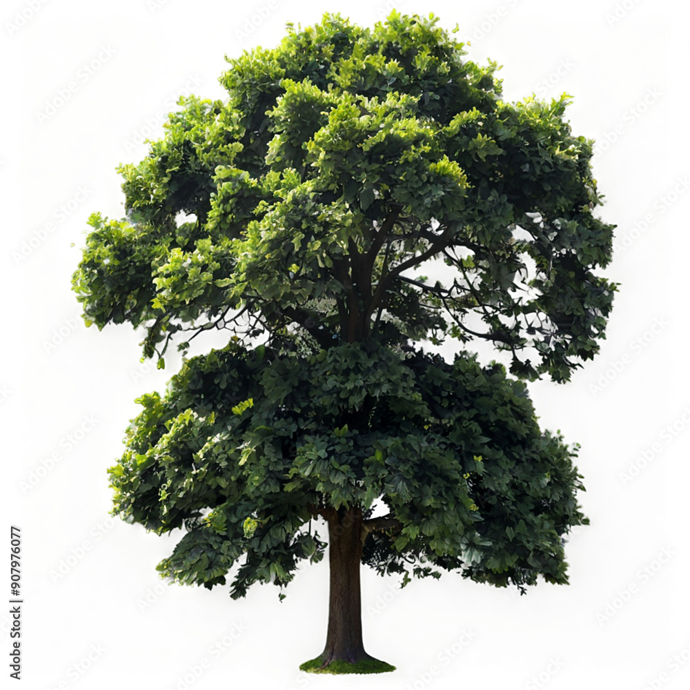 Fototapeta premium tree isolated on transparent png.