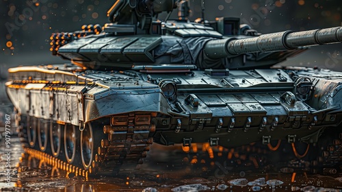 Obraz na płótnie War Machine Unveiled
