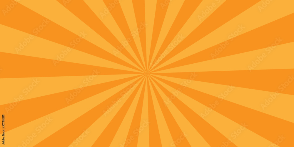 Abstract orange and yellow rays sunburst background. Modern seamless retro vintage burst sunrise sunbeam element spiral striped illustration sunray template wallpaper design.
Abstract orange and yellow rays sunburst background. Modern seamless retro vintage burst sunrise sunbeam element spiral striped illustration sunray template wallpaper design.