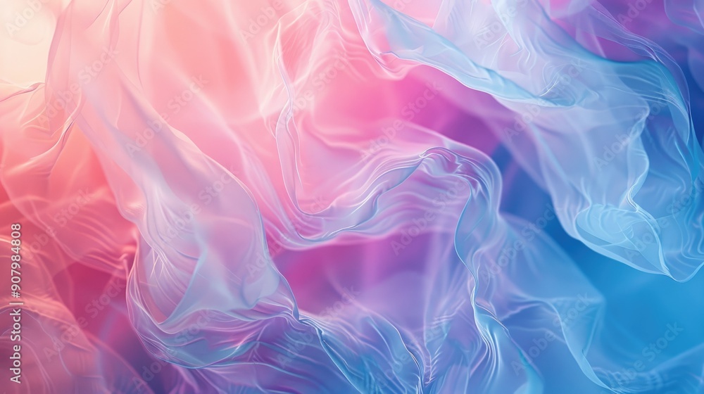 Soft-focus gradient hues create a tranquil abstract background, perfect for serene visuals. Soft-focus gradient hues create a tranquil abstract background, perfect for serene visuals.