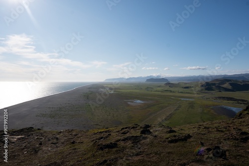 view of the mountains