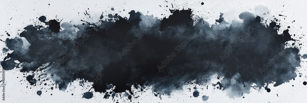 Obraz premium Abstract Watercolor Ink Splashes