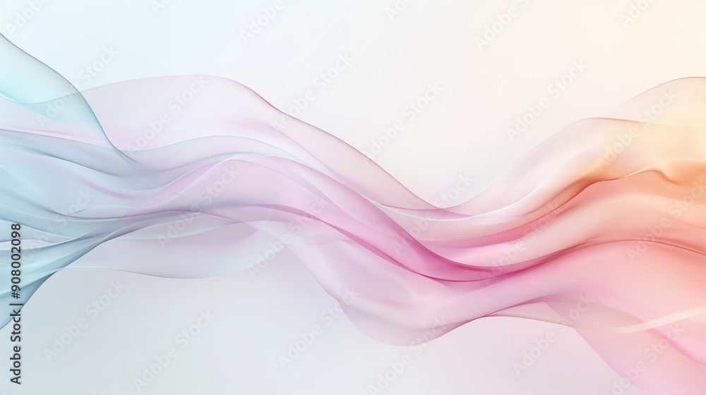 A colorful, wavy line with a pink and blue gradient A colorful, wavy line with a pink and blue gradient