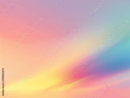 A soft, abstract gradient background featuring pastel hues of pink, blue, and yellow, perfect for modern design projects.