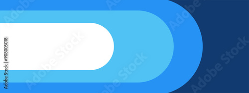 abstract blue and white background with rounded shapes in three dimensions
