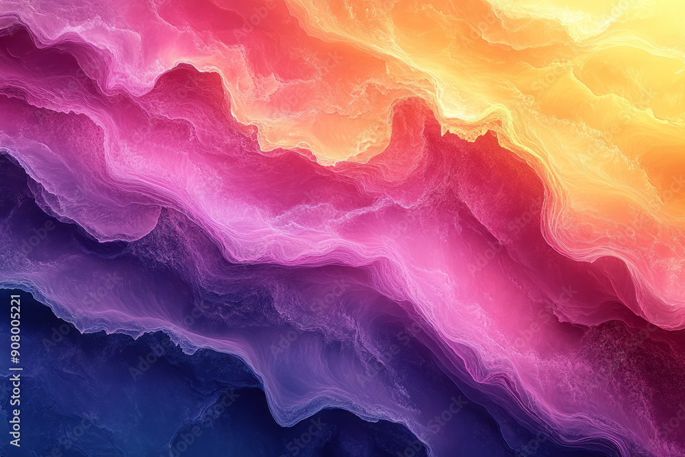 Abstract art piece representing the rejuvenating effects of plasma therapy with vibrant colors and smooth lines, Abstract art piece representing the rejuvenating effects of plasma therapy with vibrant colors and smooth lines,