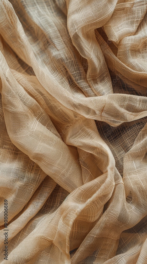 Texture Overlay of Delicate Beige Fabric Texture Overlay of Delicate Beige Fabric