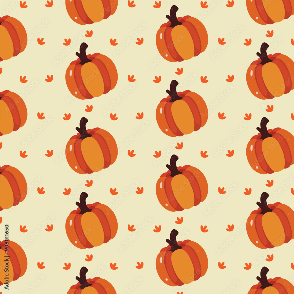 Autumn pattern. Thanksgiving pattern. The pattern of autumn elements. Autumn pattern. Thanksgiving pattern. The pattern of autumn elements.